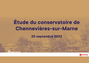 Accompagnement conservatoire de Chennevières-sur-Marne