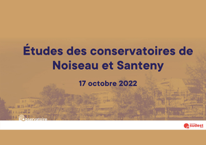 Accompagnement conservatoires de Santeny et Noiseau