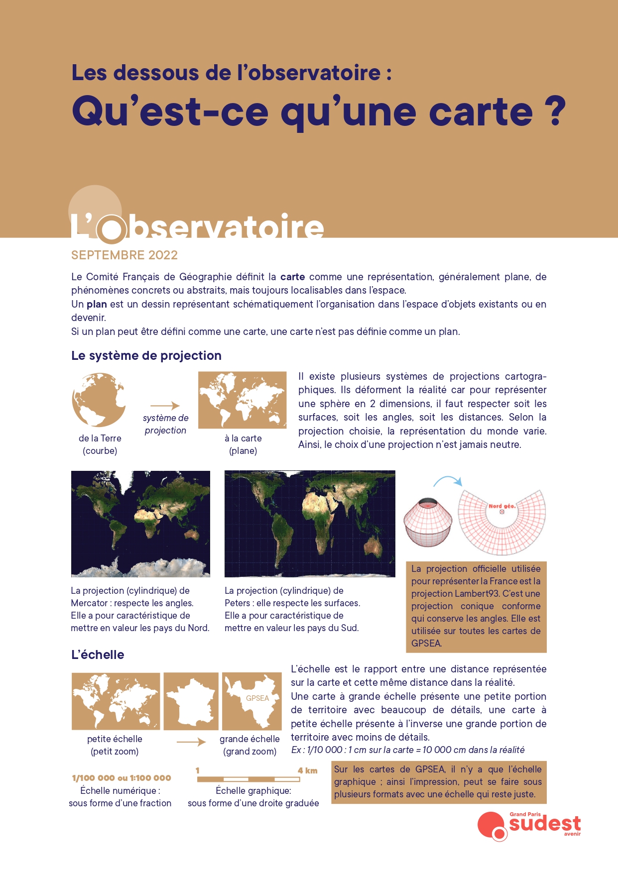 Les dessous de l’Observatoire : Qu’est-ce qu’une carte ?