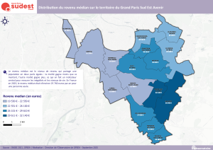 La carte du revenu médian