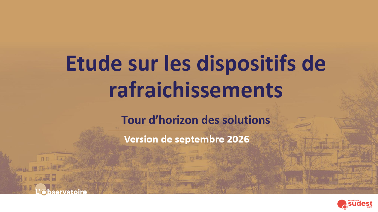 Les dispositifs de rafraichissement